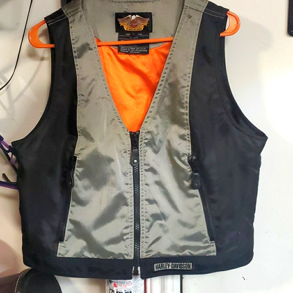 Harley Davidson Women's Reflective Nylon Vest